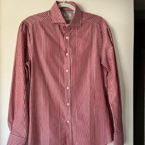 Brunello Cucinelli Men's Slim Fit Oxford shirt